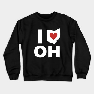 I Love Ohio Crewneck Sweatshirt